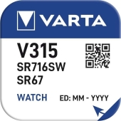 Varta 315 silver-oxide blister 1